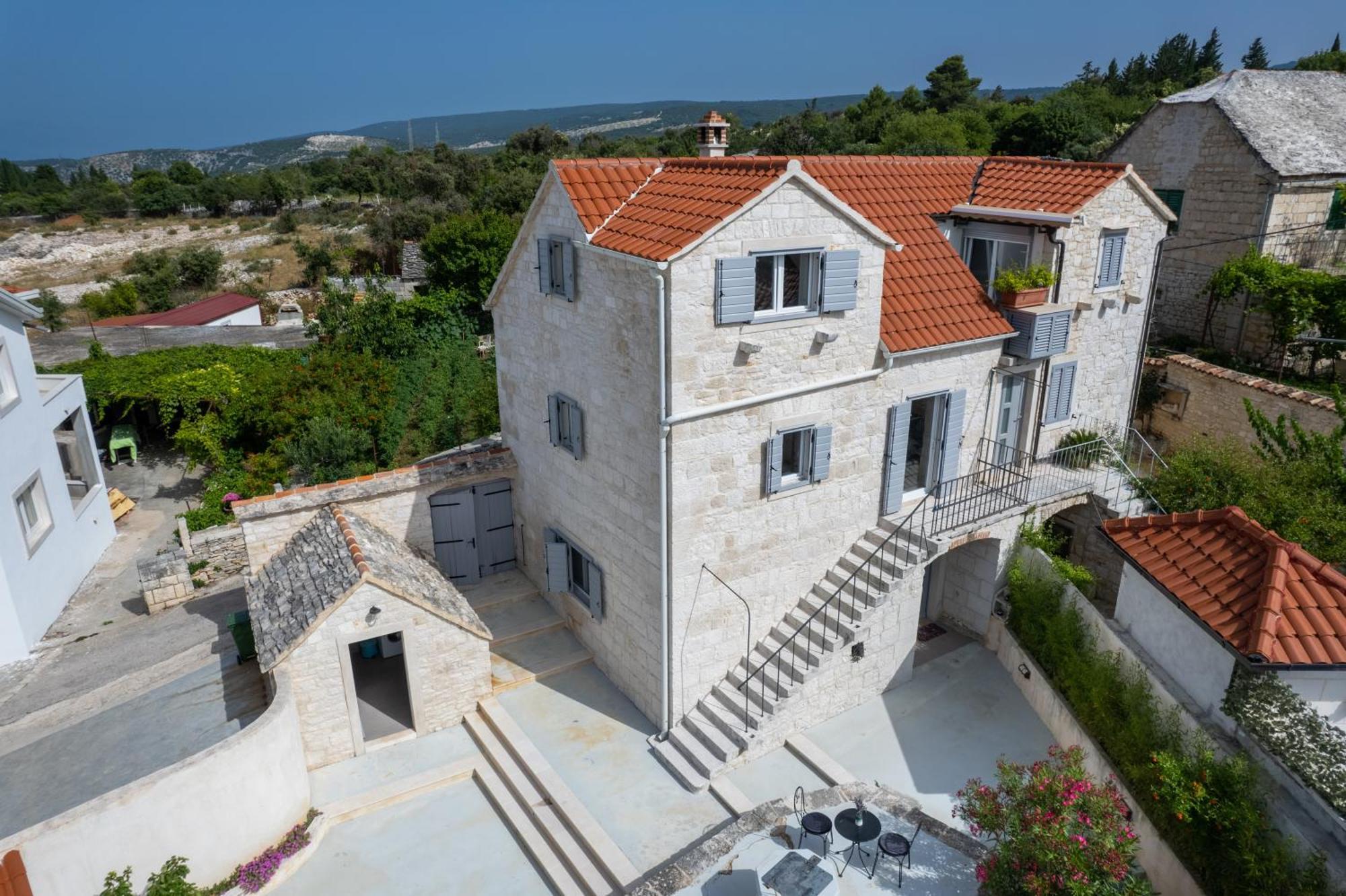 Villa Komelo Škrip Εξωτερικό φωτογραφία
